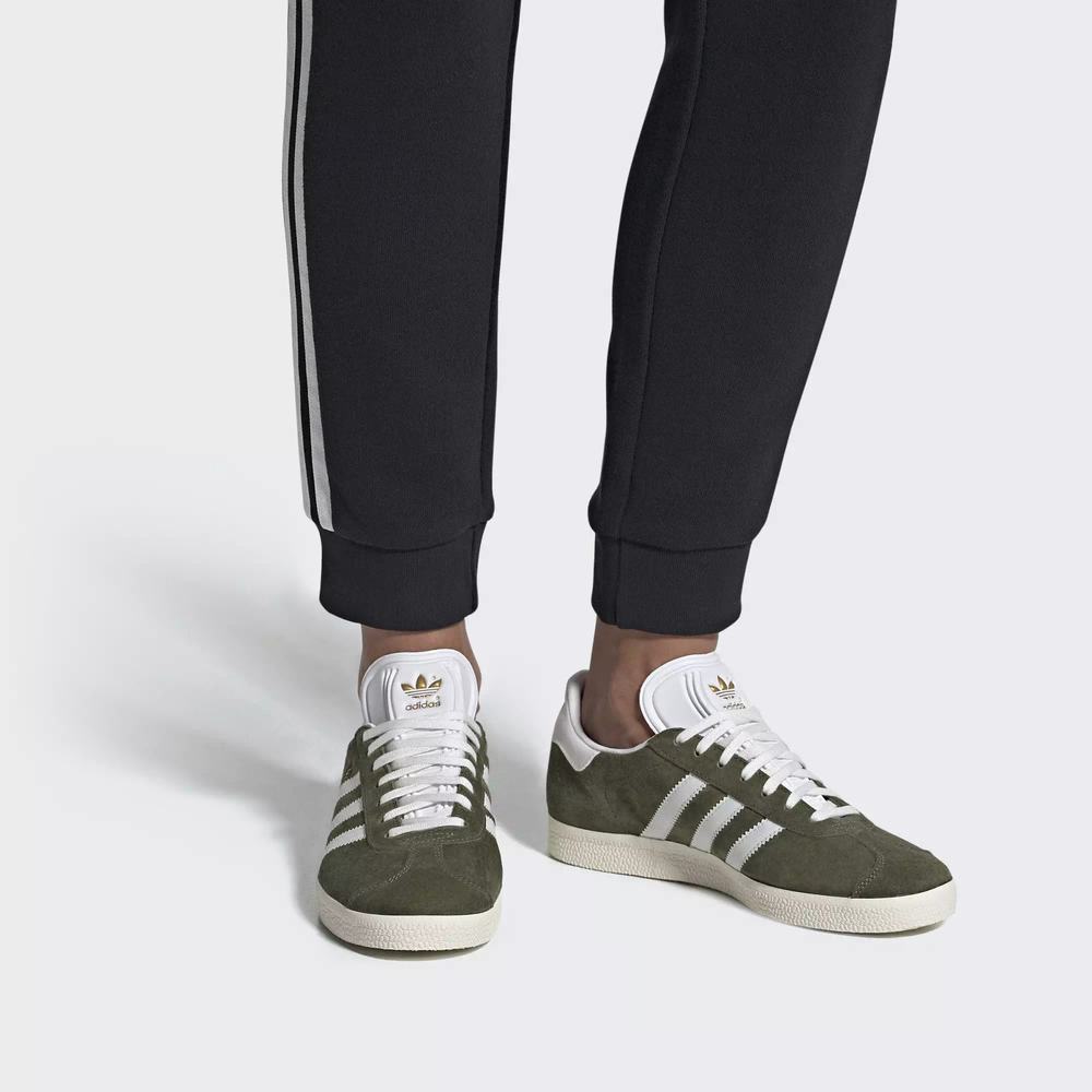 Adidas Gazelle Tenis Marrom Para Mujer (MX-81108)